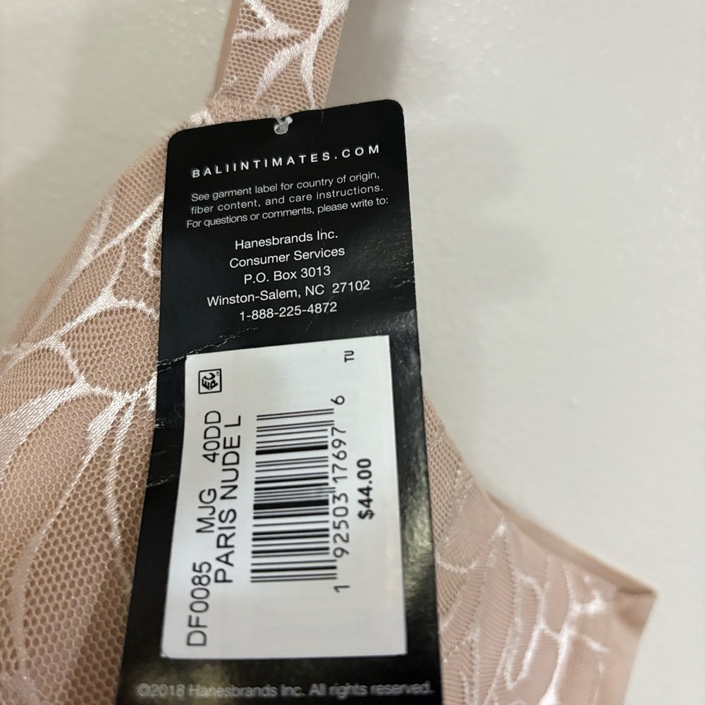 Bali Tan Contour Bra with Underwire Support - Picture 4 of 6